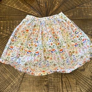 Girls Maison Me Colorful Skirt Skort with Pockets 6-7Y 100% Cotton